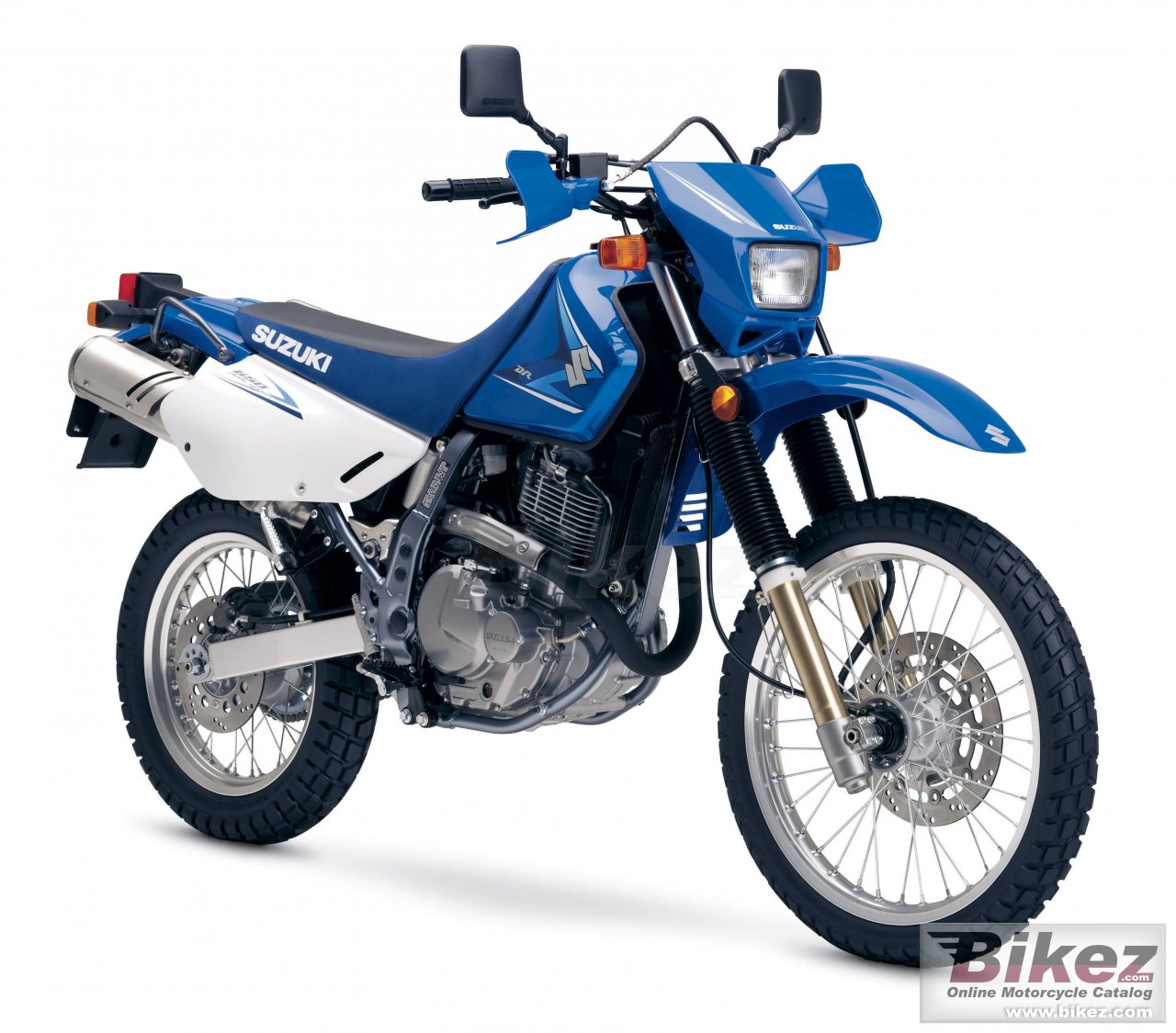 Big Suzuki dr650se picture and wallpaper from Bikez.com